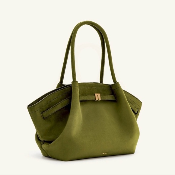 JW PEI Hana Medium Olive Green Women's Tote Bag - Picture 2 of 15